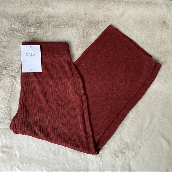 Zara Circular S Lightweight Palazzo Pant Wide Leg - Picture 2 of 10